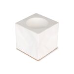 The Grey Blend® Concrete Tealight Candle Holder - Handcrafted Modern Geometric Design | Perfect for Home Decor, Christmas, and Diwali - Image 3