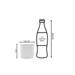 The Grey Blend® Square Chocolate Scented Soy Wax Candles in Aesthetic Concrete Jar with Lid, 20+ Hrs Burn Time, Perfect for Date Night, Home Decor, Bedroom, Bathroom, Christmas, Diwali & Gifting - Image 5