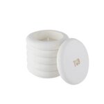 THE GREY BLEND® Aesthetic Soy Wax Candles in Luxury Concrete Jar with Lid, 20+ Hrs Burn Time, White Chocolate Scent, Perfect for Home Fragrance, Dinner, Bedroom, Bathroom, Christmas, Diwali & Gifting - Image 6