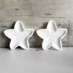 THE GREY BLEND® Starfish-Shaped Trinket Tray – Elegant Jewelry Dish for Display and Styling Jewellery Photography Prop – Coastal Home Décor for Rings, Earrings & Accessories - Image 2