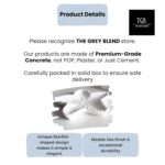 THE GREY BLEND® Starfish-Shaped Trinket Tray – Elegant Jewelry Dish for Display and Styling Jewellery Photography Prop – Coastal Home Décor for Rings, Earrings & Accessories - Image 8