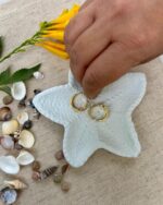 THE GREY BLEND® Starfish-Shaped Trinket Tray – Elegant Jewelry Dish for Display and Styling Jewellery Photography Prop – Coastal Home Décor for Rings, Earrings & Accessories - Image 3